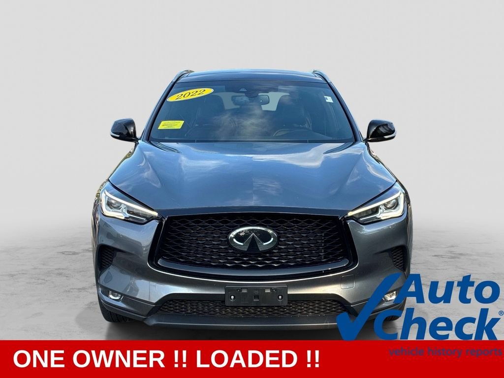 Used 2022 Gray INFINITI LUXE image 2