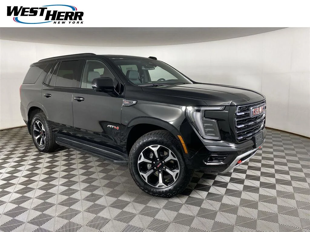 Used 2025 Onyx Black GMC AT4 image 1