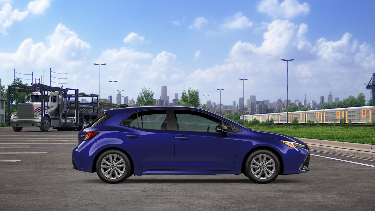 New 2026 Blue Crush Metallic Toyota SE image 12