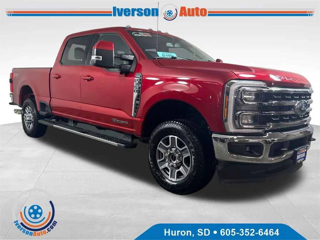 Used 2023 Red Ford Lariat image 1
