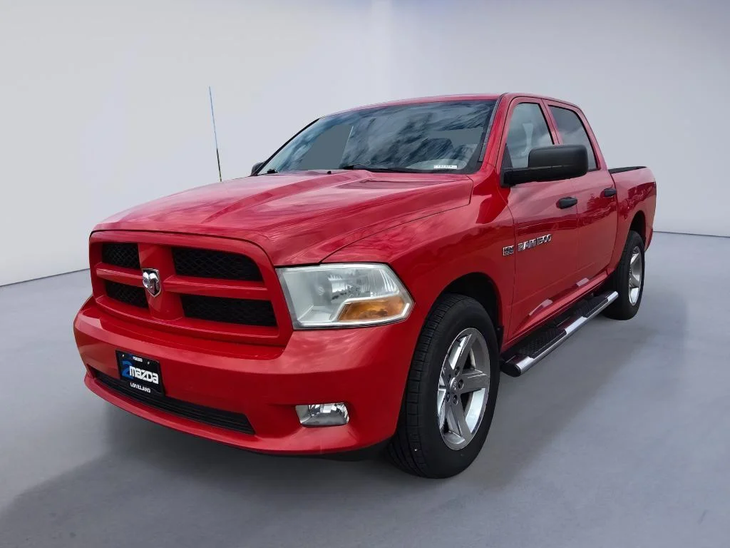 Used 2012 Flame Red Clearcoat Ram Express image 1