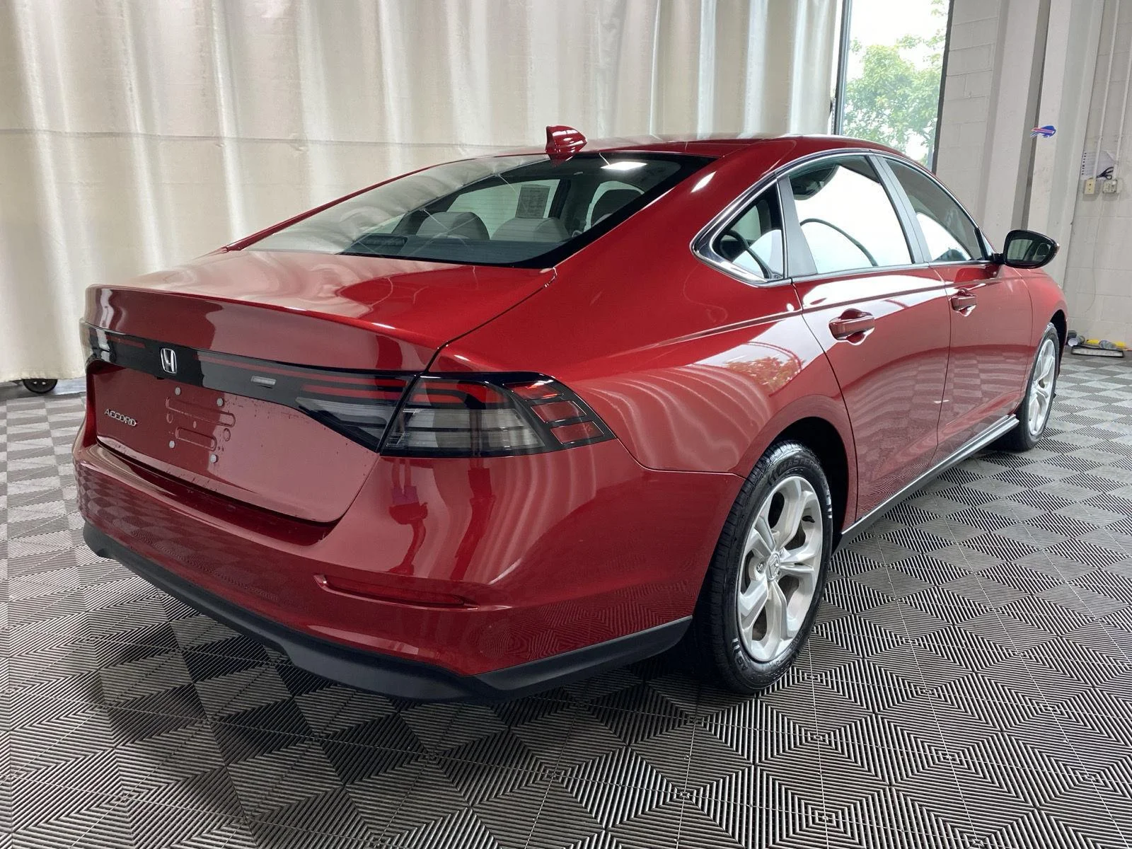 Used 2023 Radiant Red Metallic Honda LX image 7