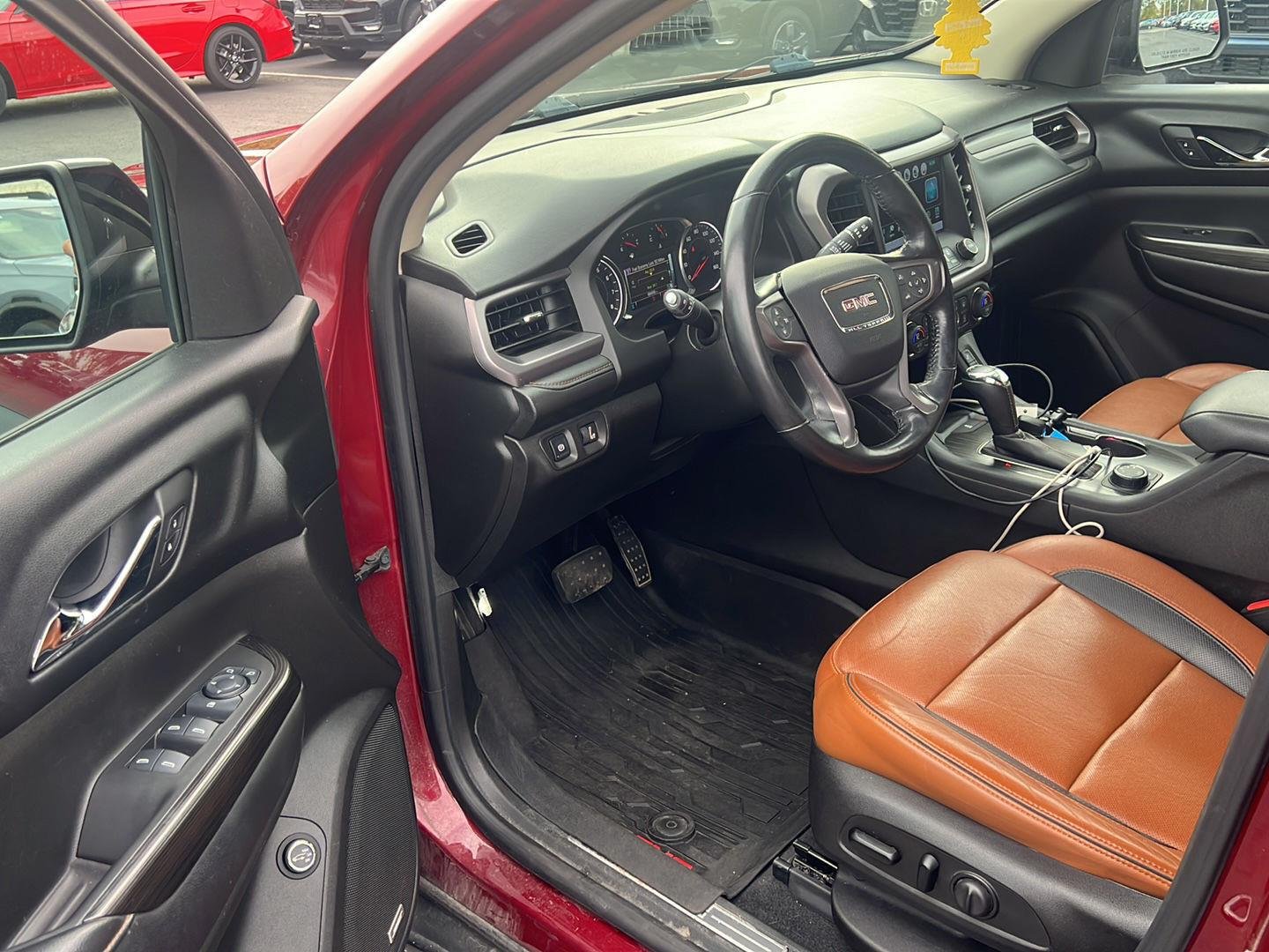 Used 2017 Crimson Red Tintcoat GMC SLT image 9