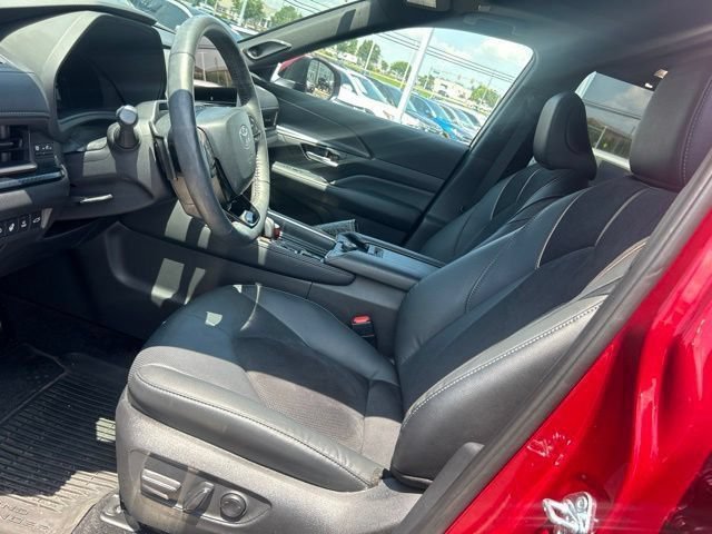 Certified Used 2025 Ruby Flare Pearl Toyota Hybrid MAX Platinum image 2
