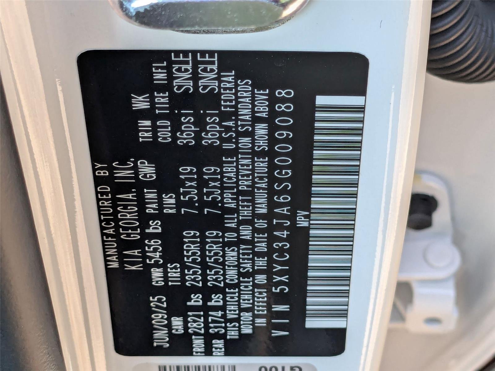 New 2025 Glacier White Pearl Kia Wind image 38