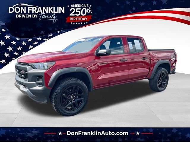 Used 2024 Red Chevrolet Trail Boss image 1