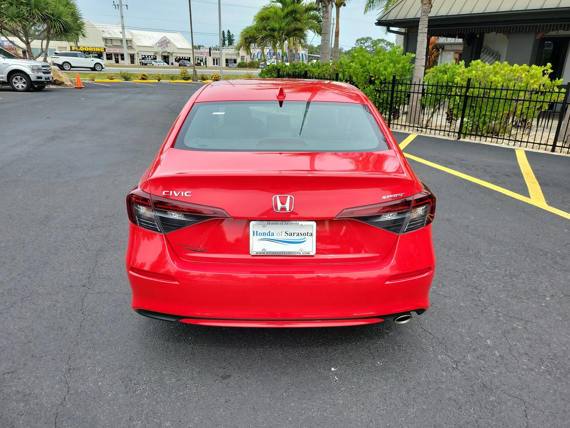 Certified Used 2025 Rallye Red Honda Sport image 7