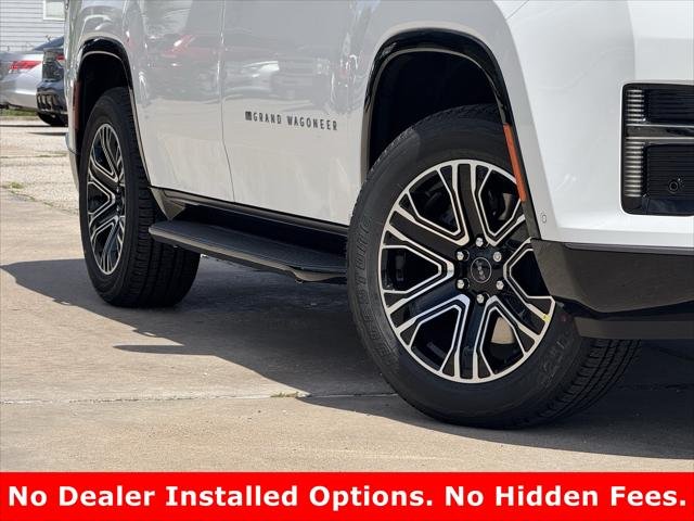 New 2026 Bright White Clear-Coat Exterior Paint Jeep Grand Wagoneer image 11