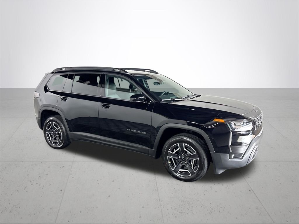 New 2026 Diamond Black Crystal Pearlcoat Jeep Limited image 4