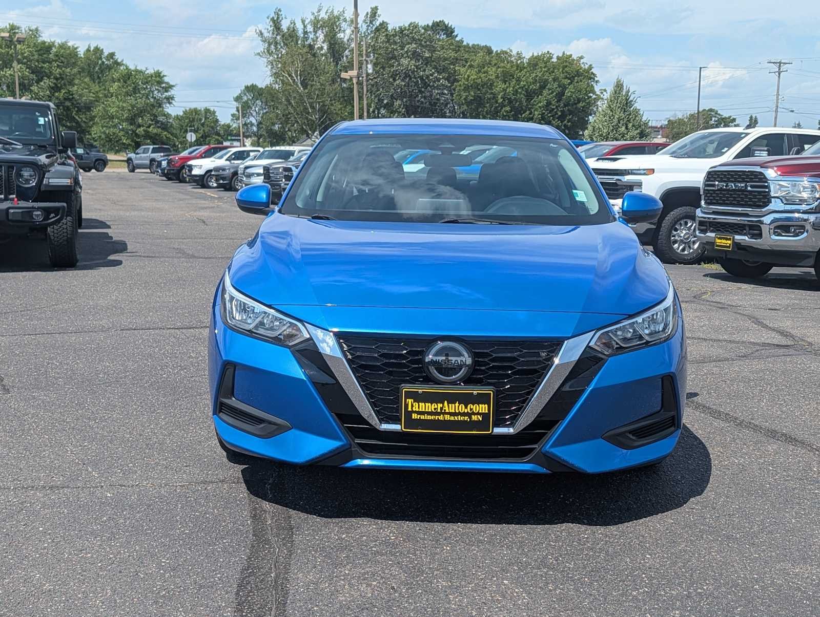 Used 2021 Nissan Sentra SV with VIN 3N1AB8CV0MY242483 for sale in Brainerd, Minnesota