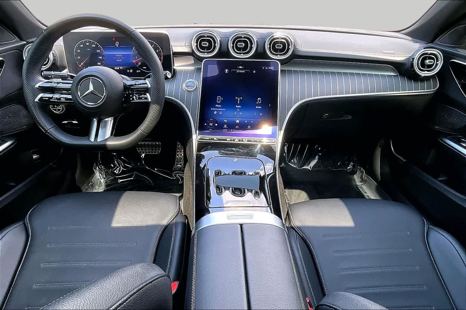 Used 2023 Lunar Blue Metallic Mercedes-Benz C 300 image 15