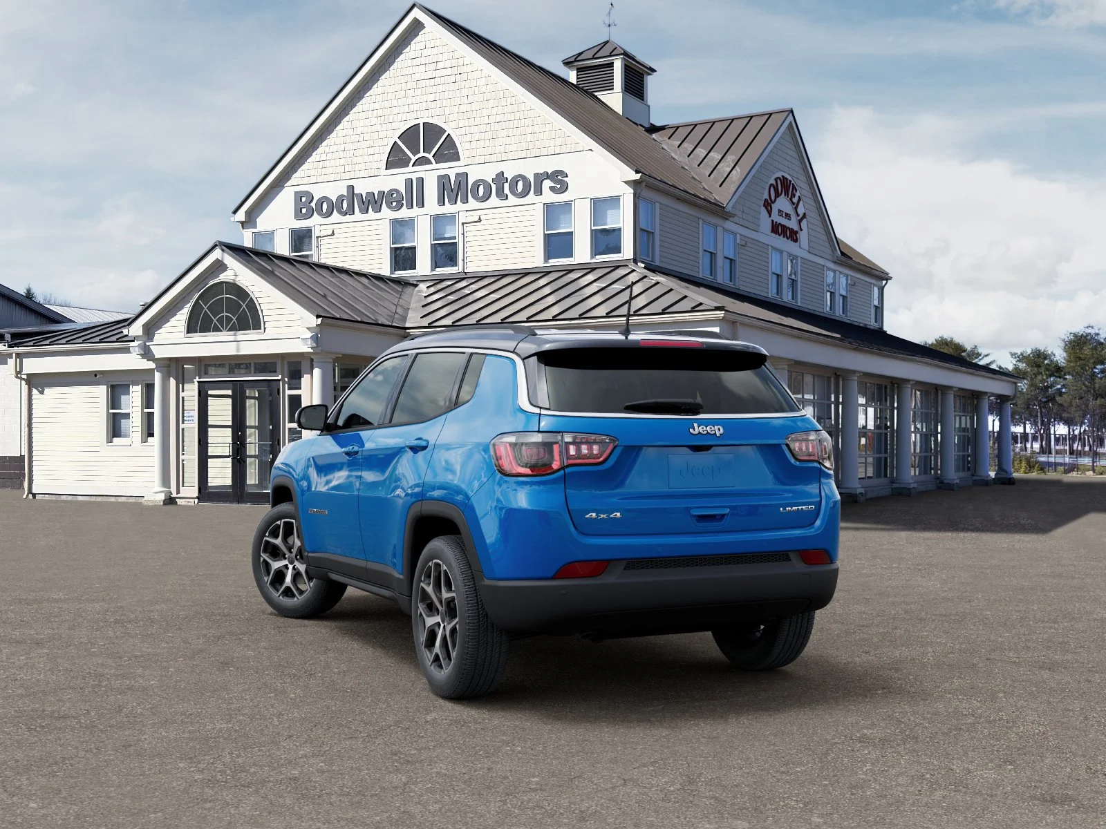 New 2026 Hydro Blue Pearl-Coat Exterior Paint Jeep Limited image 29