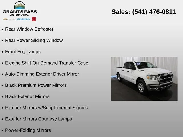 Used 2023 Bright White Clearcoat Ram Big Horn/Lone Star image 31
