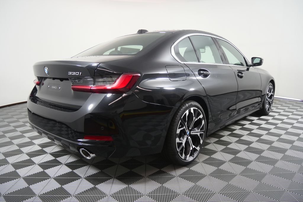 New 2026 Black Sapphire Metallic BMW 330i image 4