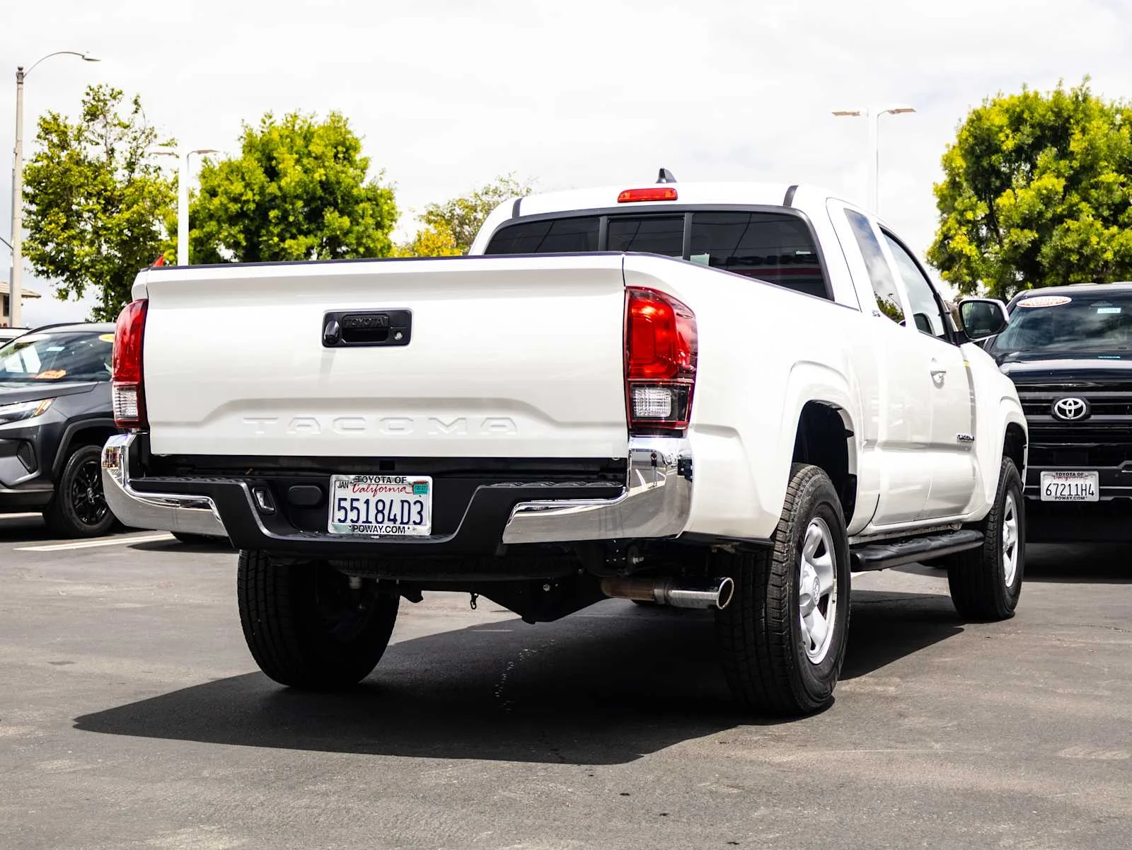Certified Used 2021 Super White Toyota SR5 image 11