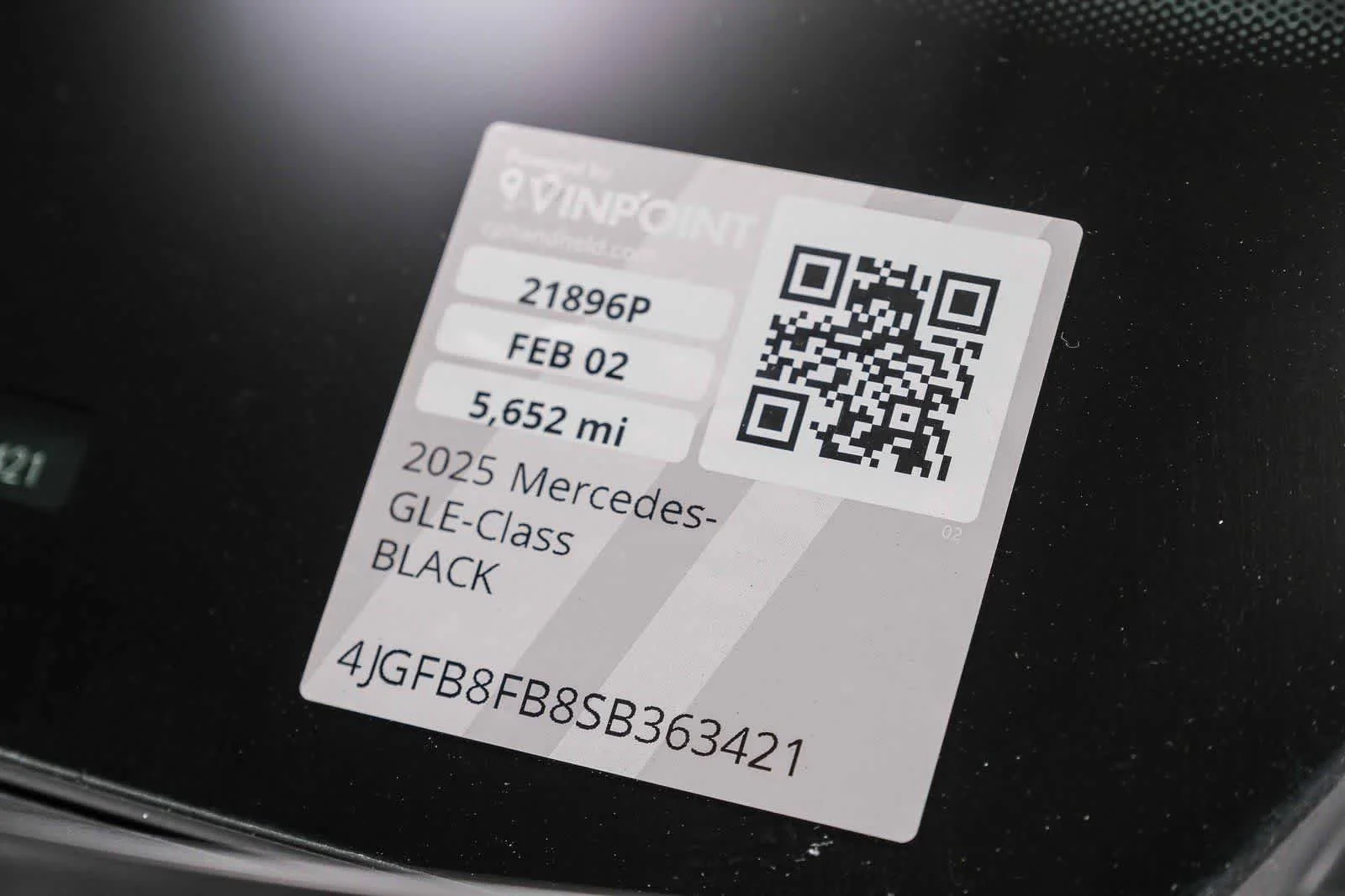 Imagen 27: Mercedes-Benz GLE 580 de 2025 de segunda mano certificado, color negro obsidiana metalizado
