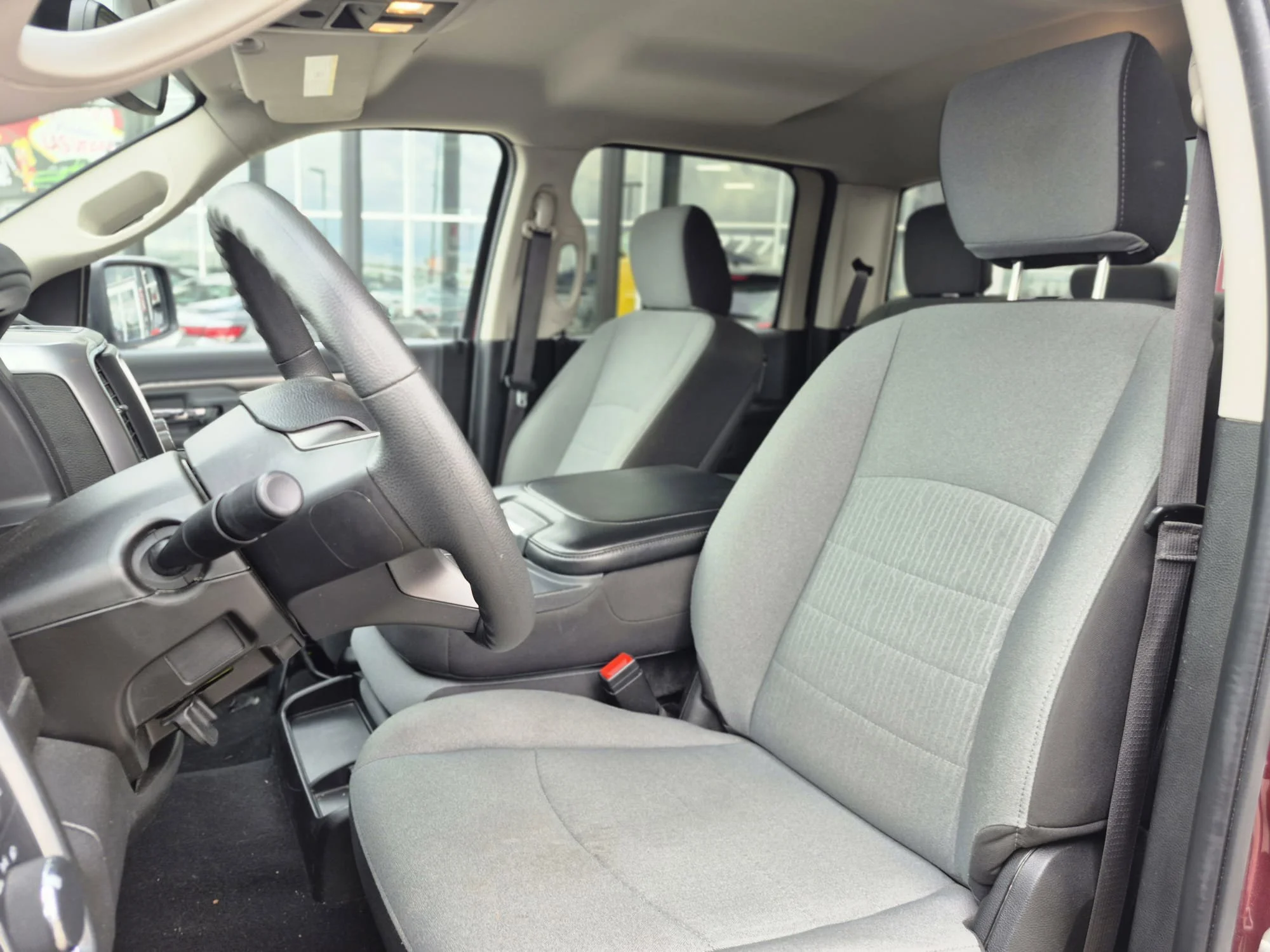 Certified Used 2023 Red Pearl Ram SLT 4x4*6 Pass | 5.7L HEMI | Velvet Red Pearl | Htd Mirrors | Tow Package | Box Liner image 7