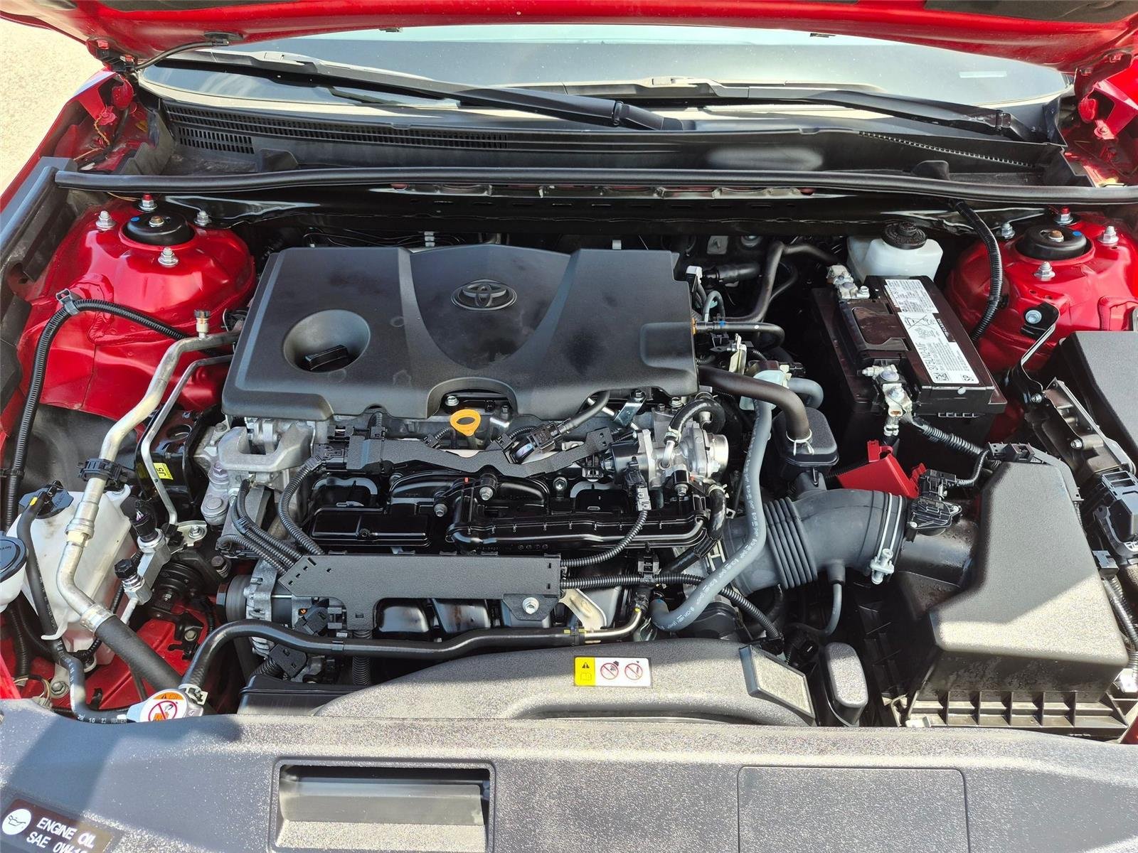 Used 2024 Supersonic Red Toyota SE image 37