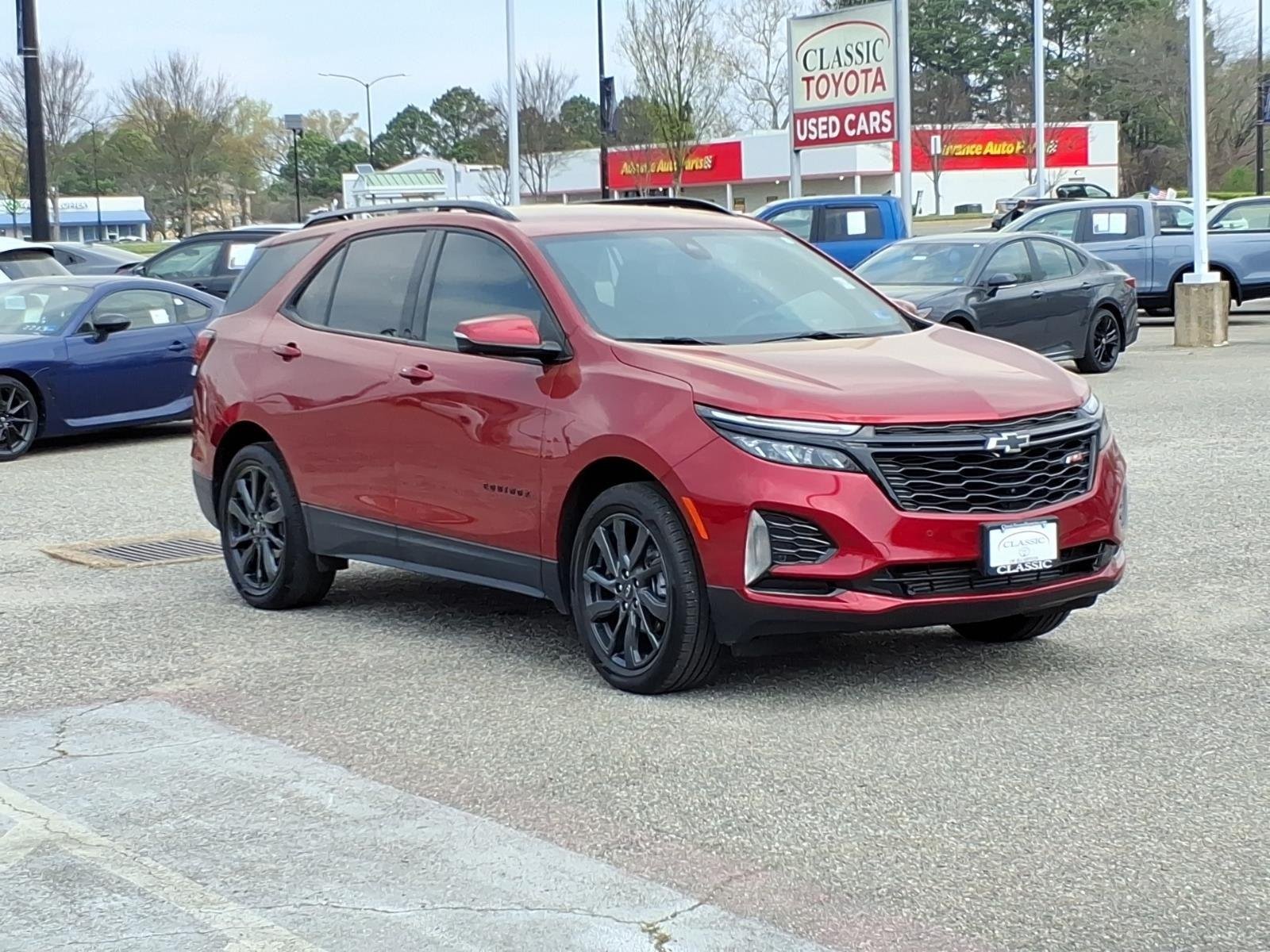 Used 2024 Radiant Red Tintcoat Chevrolet RS image 4