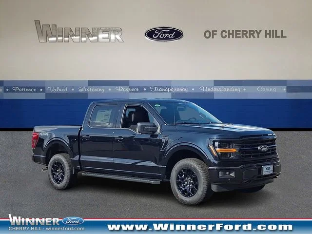 New 2026 Agate Black Metallic Ford XLT image 1