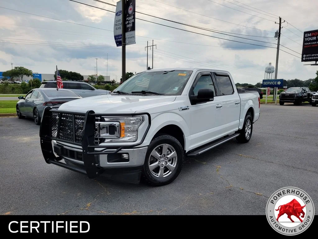 Used 2020 White Ford XLT image 1