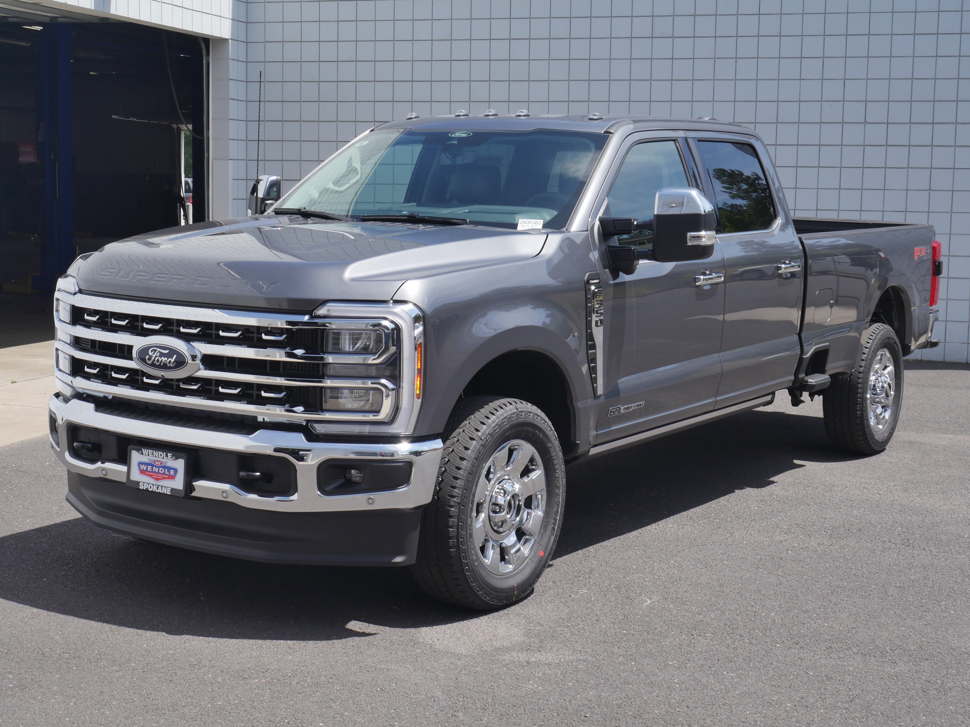 New 2026 Carbonized Gray Metallic Ford F-350® Lariat® image 2