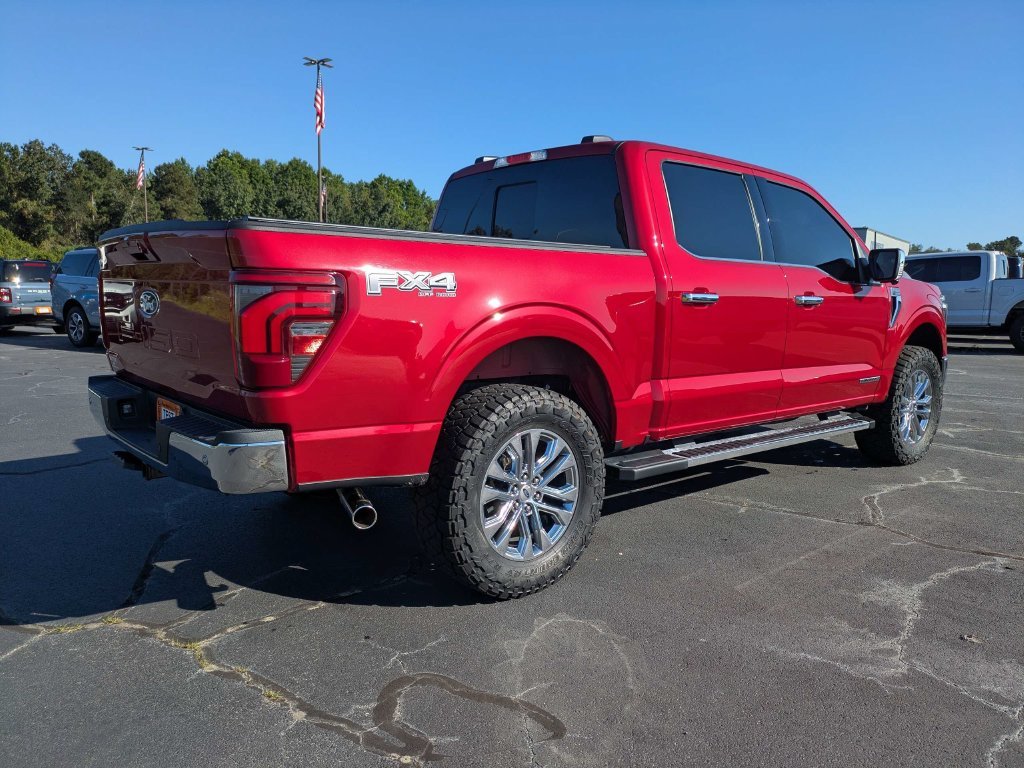 Used 2025 Red Ford Lariat image 4