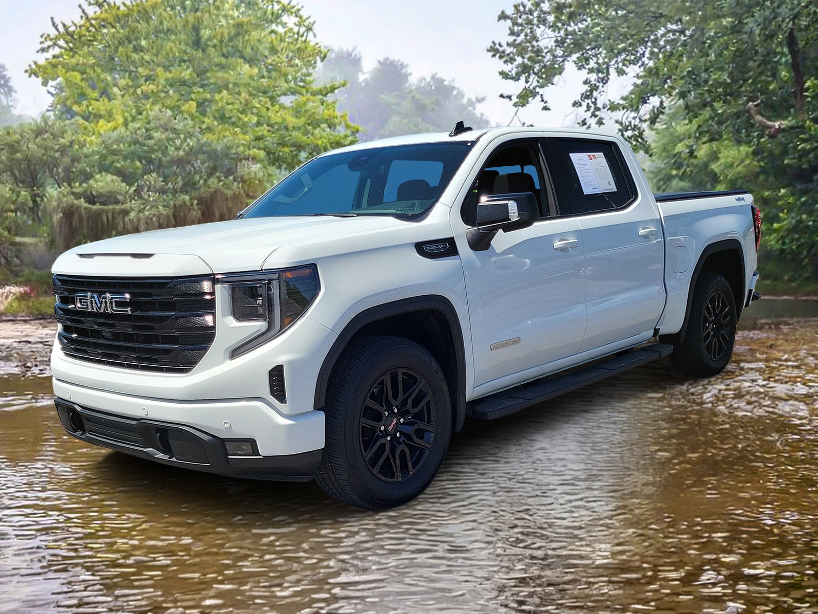 Used 2025 Summit White GMC Elevation image 2