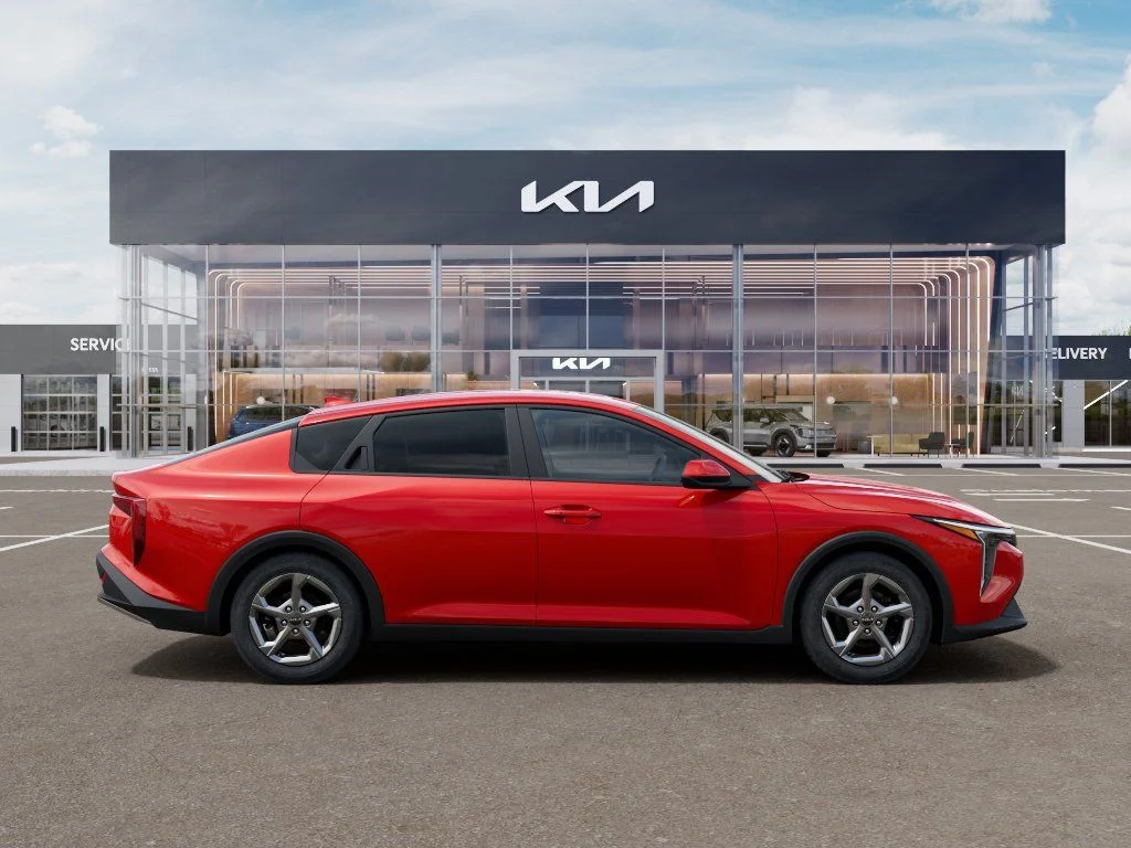 New 2026 Currant Red Kia LXS image 8