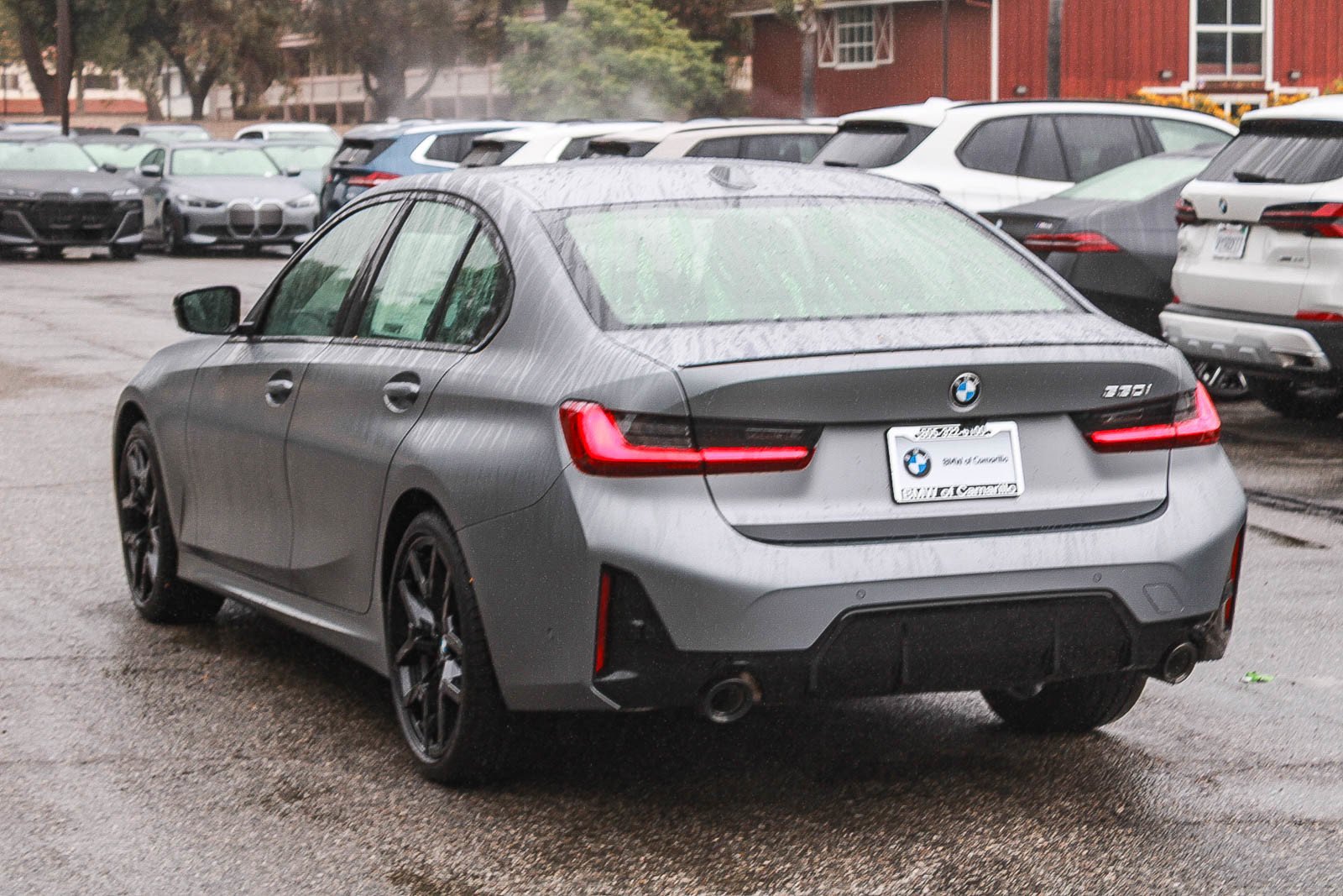 New 2026 Frozen Pure Grey Metallic BMW 330i NA image 4