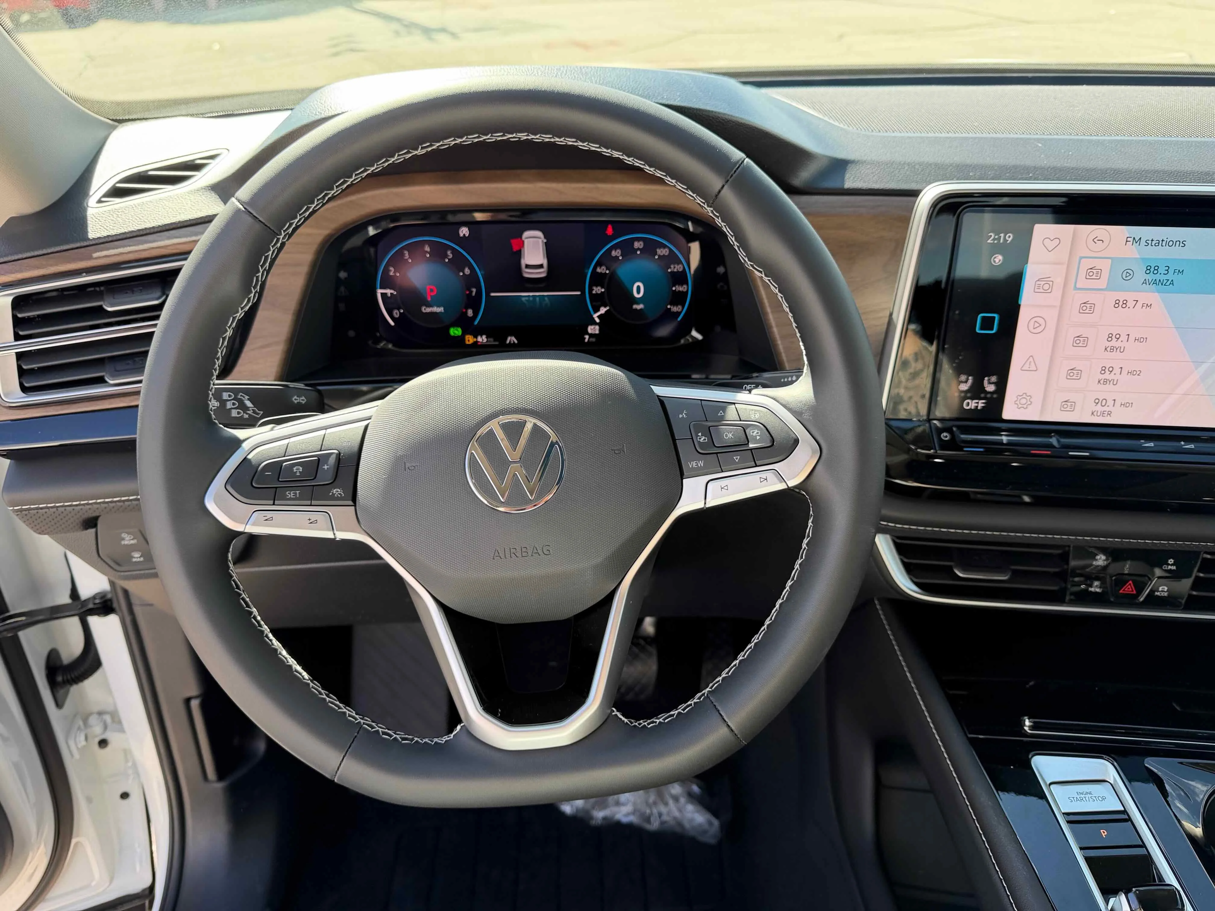New 2026 Opal White Volkswagen 2.0T SE w/Technology image 17