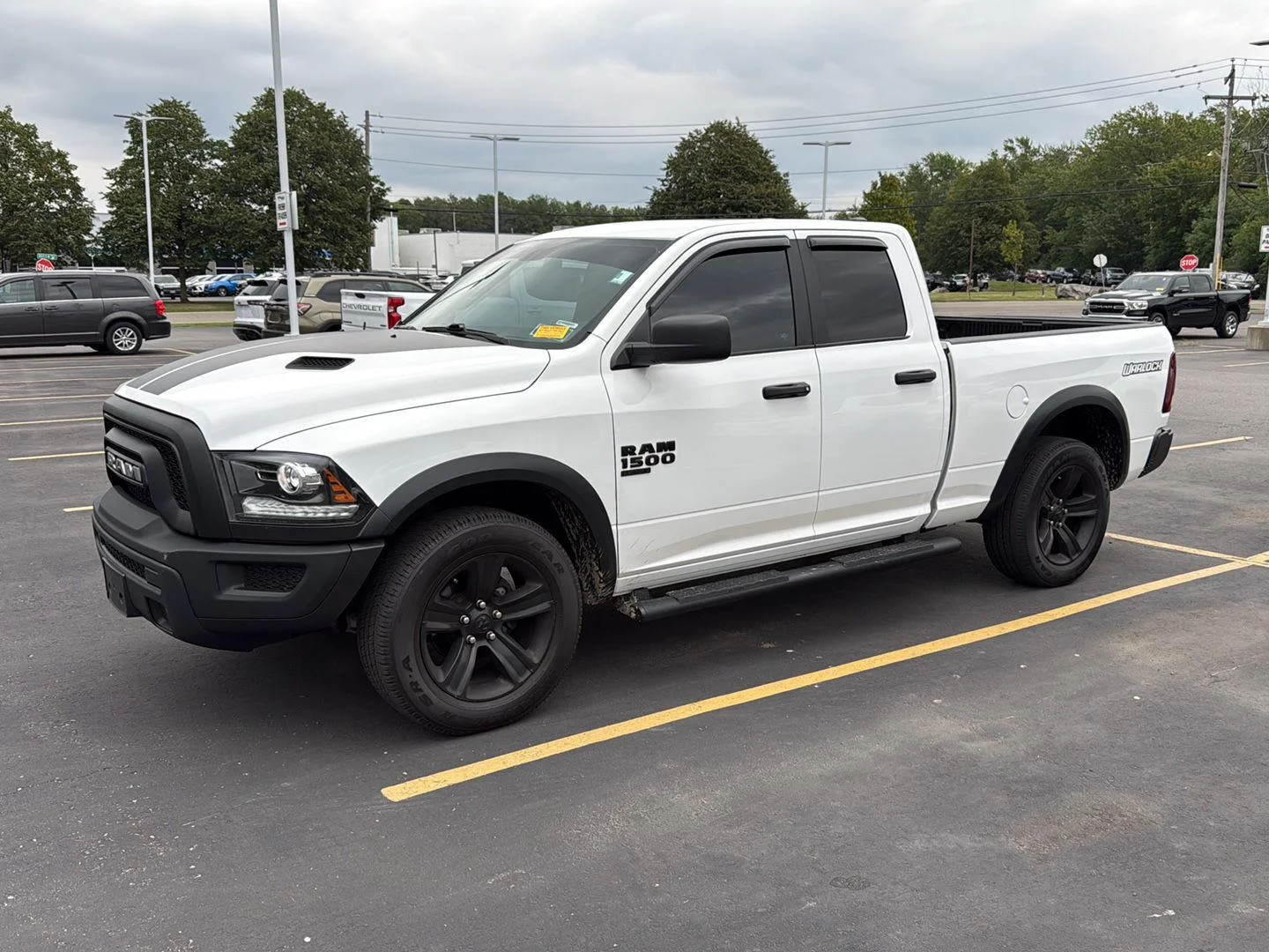 Used 2021 Bright White Clearcoat Ram Warlock image 2