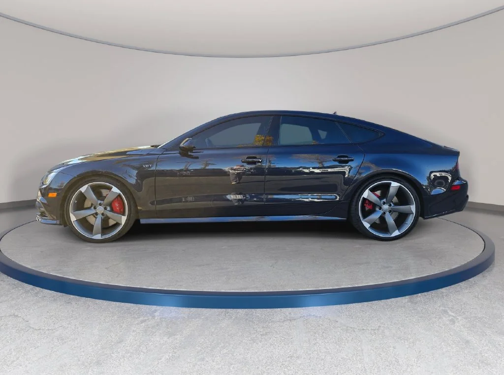 Used 2017 Blue Audi 4.0T Prestige image 9
