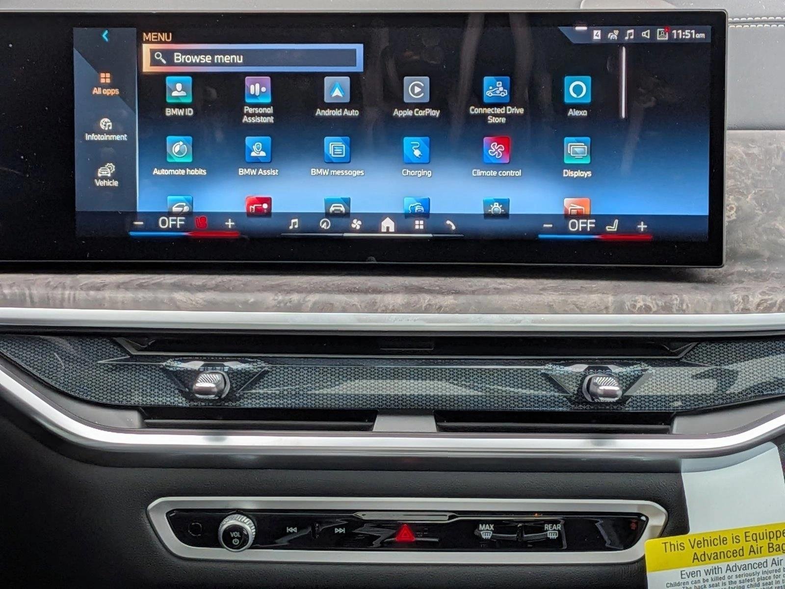 Used 2026 Skyscraper Grey Metallic BMW xDrive50e image 12