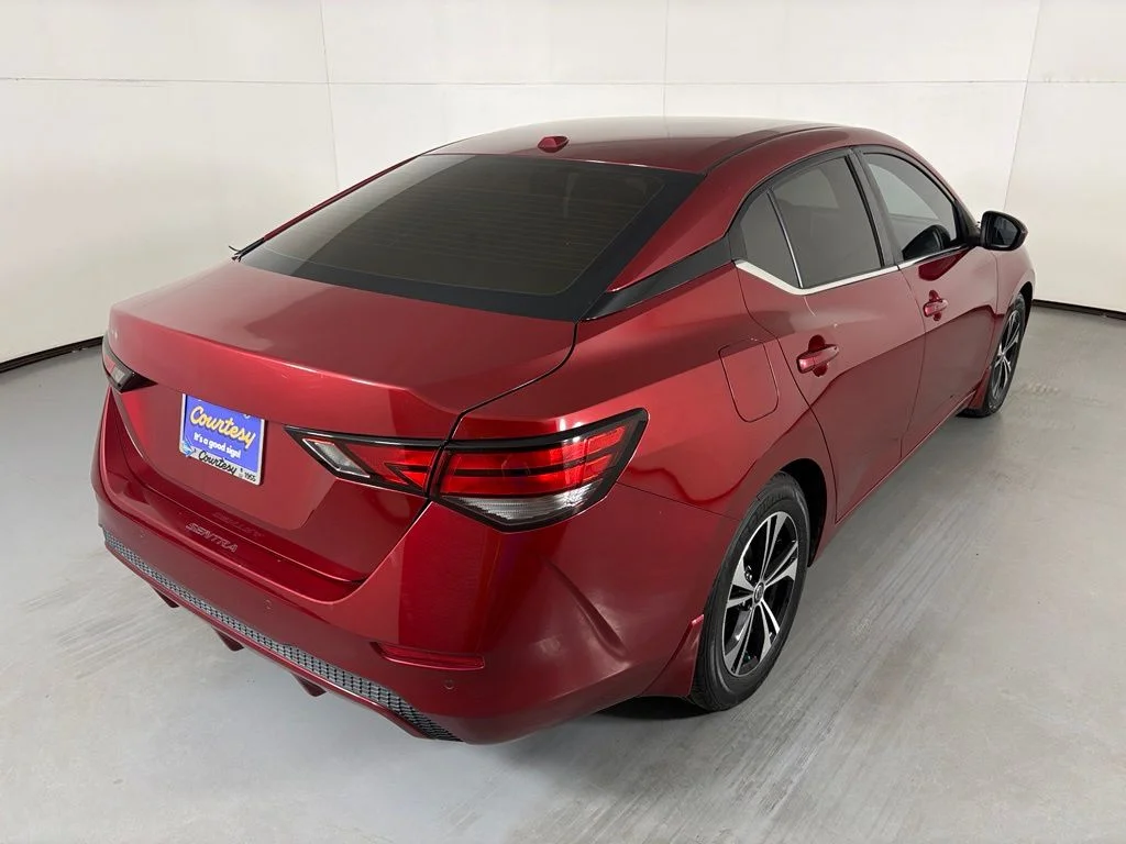 Used 2021 Red Nissan SV image 8