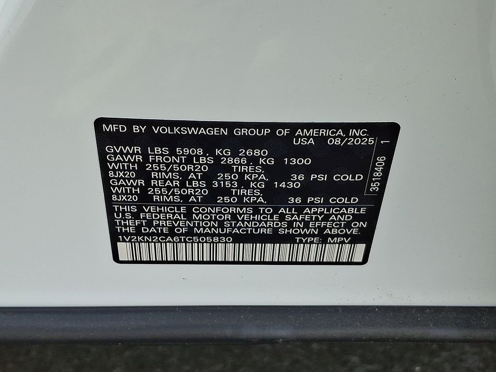 2026 Volkswagen Atlas SE w/Tech - Photo 8