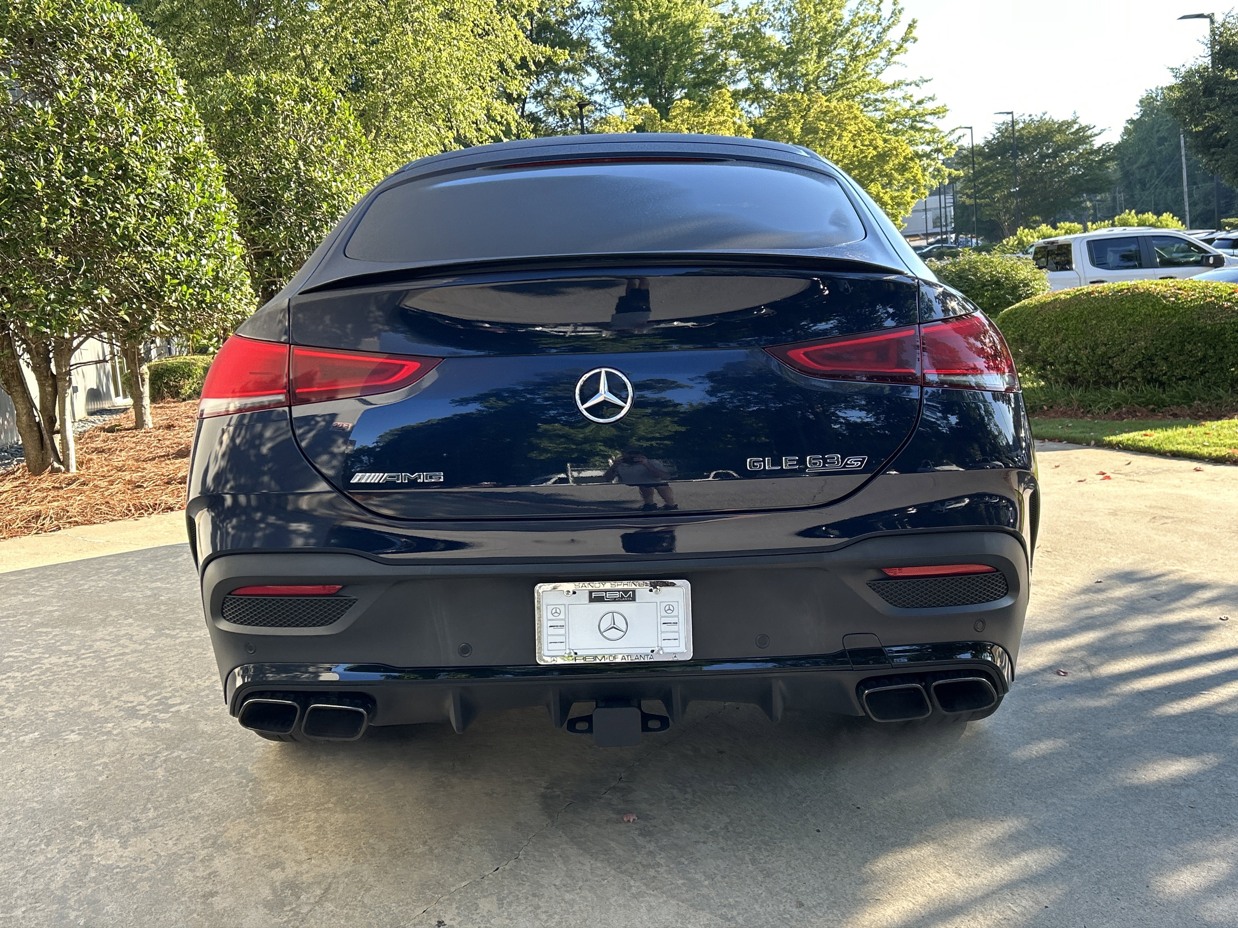Certified Used 2021 Lunar Blue Metallic Mercedes-Benz AMG® GLE 63 S 4MATIC® Coupe image 7