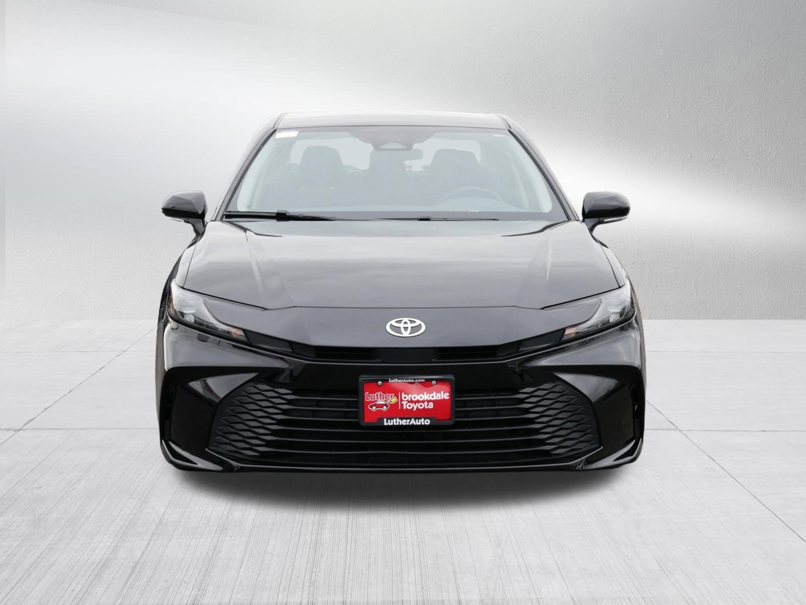 Certified 2025 Toyota Camry LE with VIN 4T1DAACKXSU501115 for sale in Brooklyn Center, Minnesota