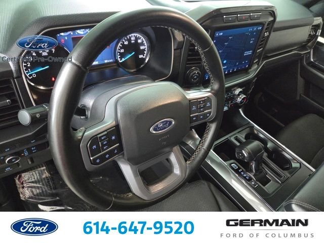 Certified Used 2023 Carbonized Gray Metallic Ford XLT image 16