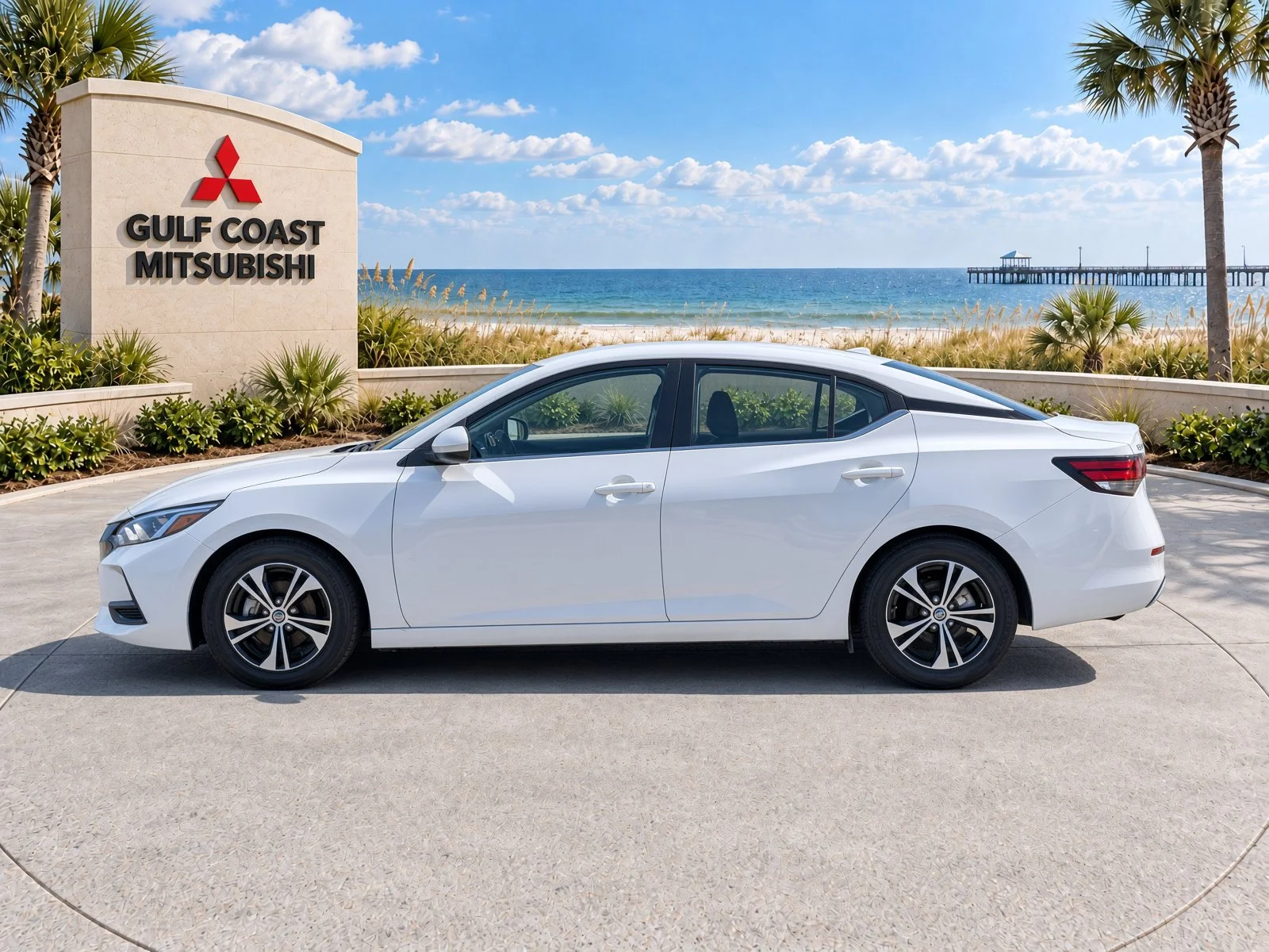 Used 2022 Nissan Sentra SV with VIN 3N1AB8CV1NY245023 for sale in D'Iberville, MS