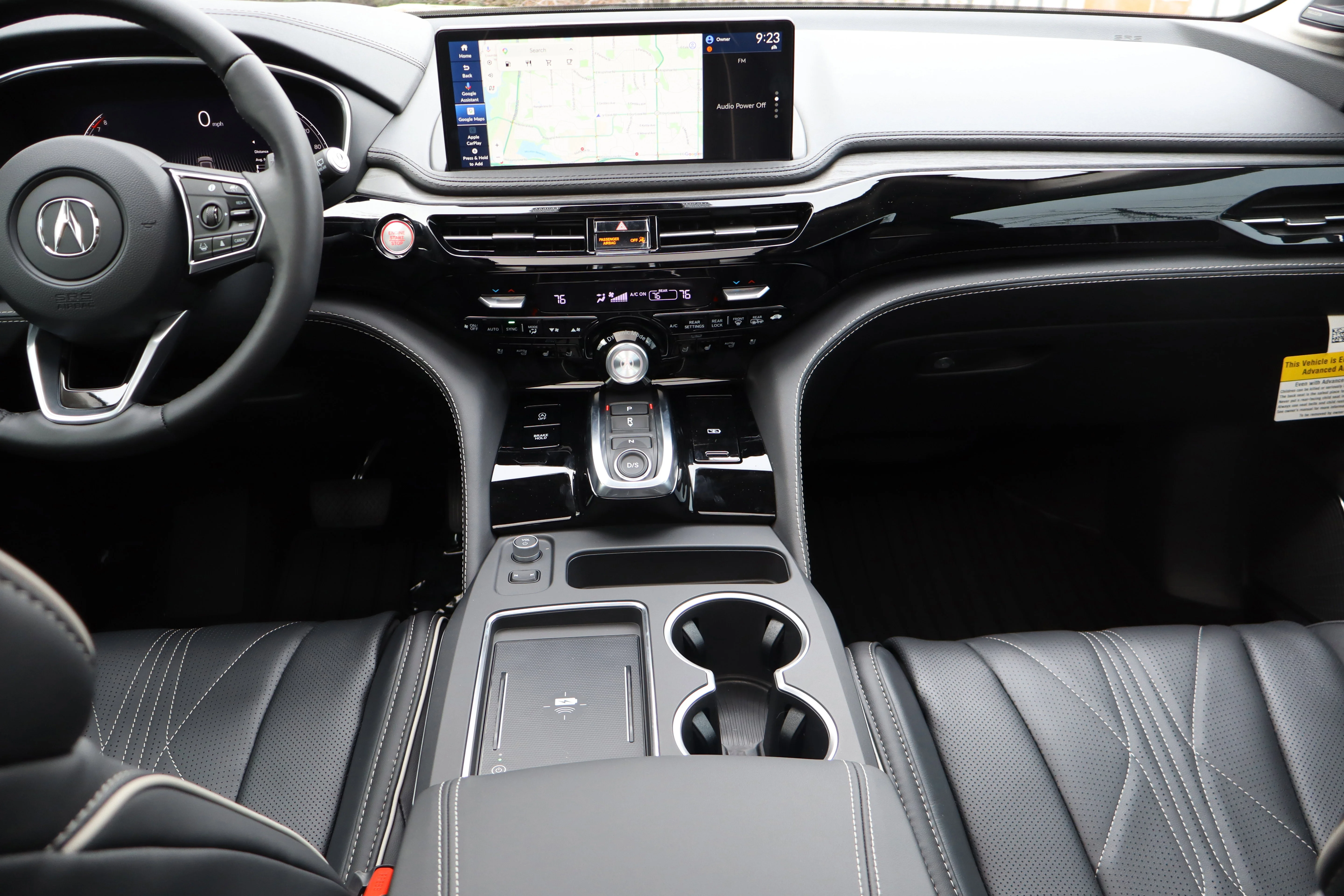 New 2026 Platinum White Pearl Acura w/Advance Package image 9