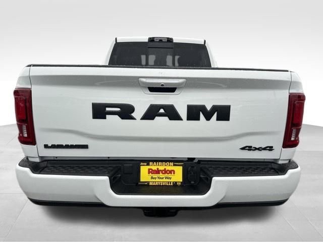 New 2026 Bright White Clear-Coat Exterior Paint RAM Laramie image 6