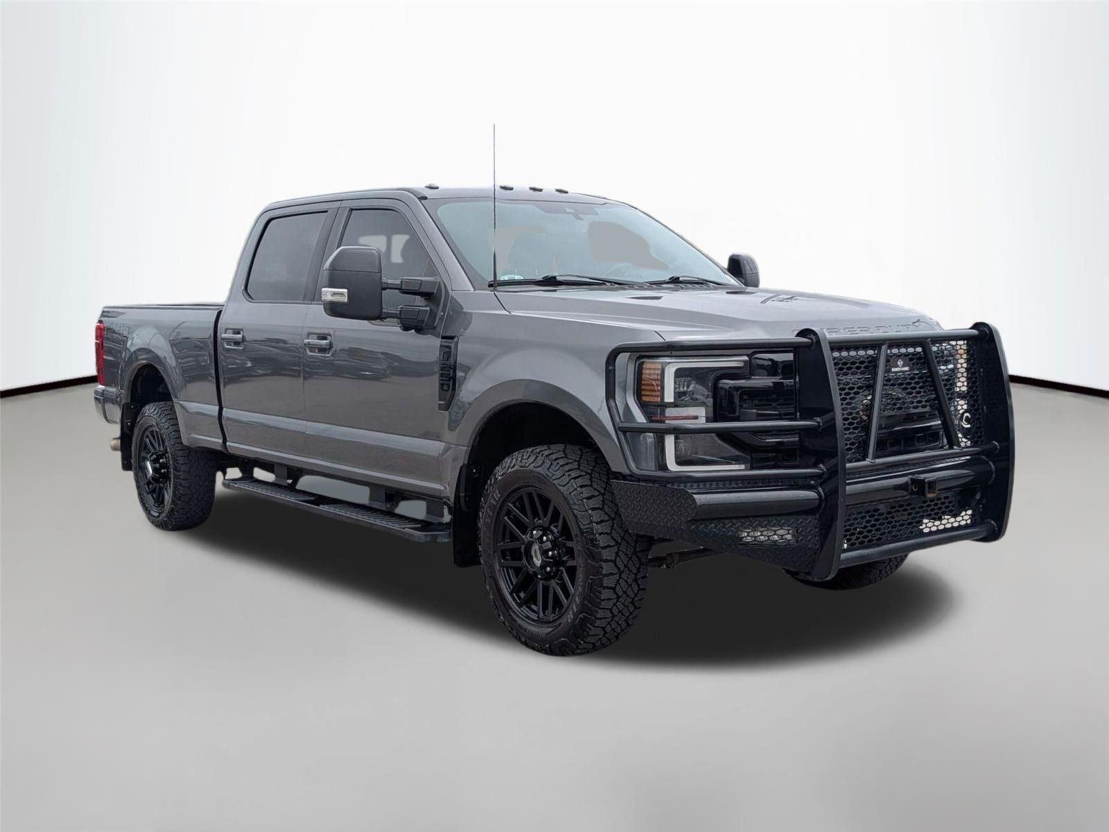 Used 2021 Carbonized Gray Metallic Ford LARIAT image 3
