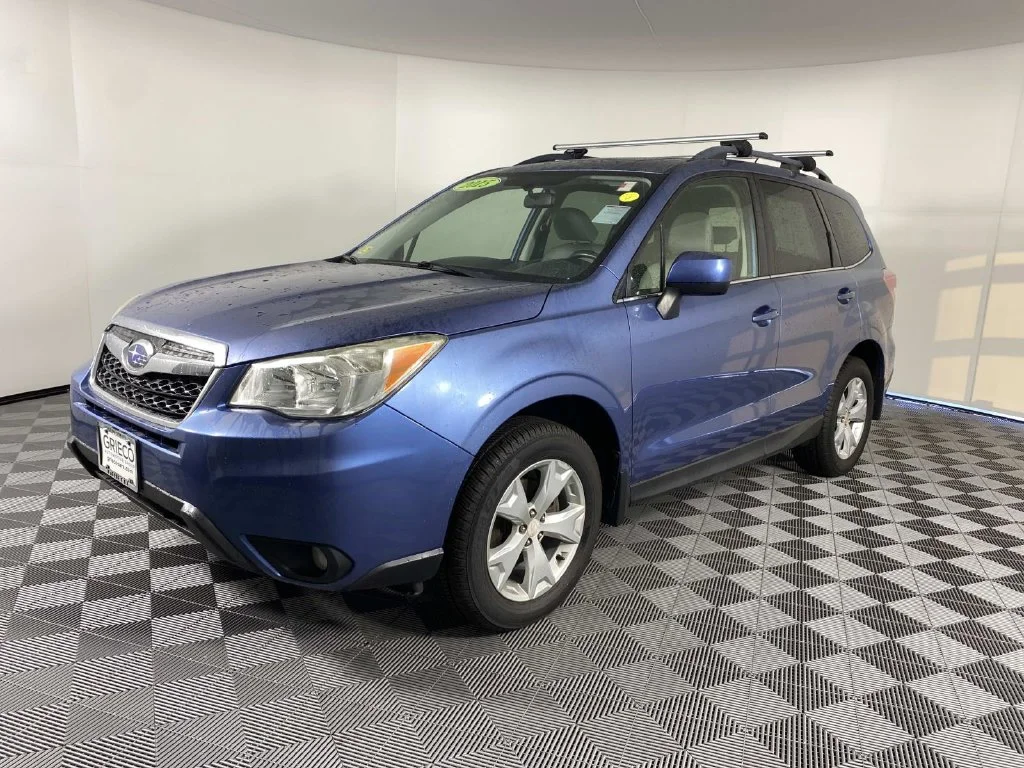 Used 2015 Quartz Blue Subaru 2.5i Limited image 4