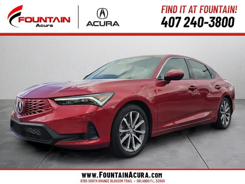 Used 2026 Performance Red Pearl Acura CVT image 1