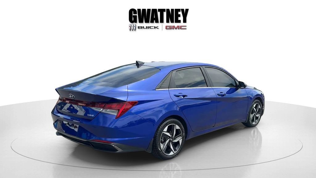 Used 2023 Blue Hyundai Limited image 3