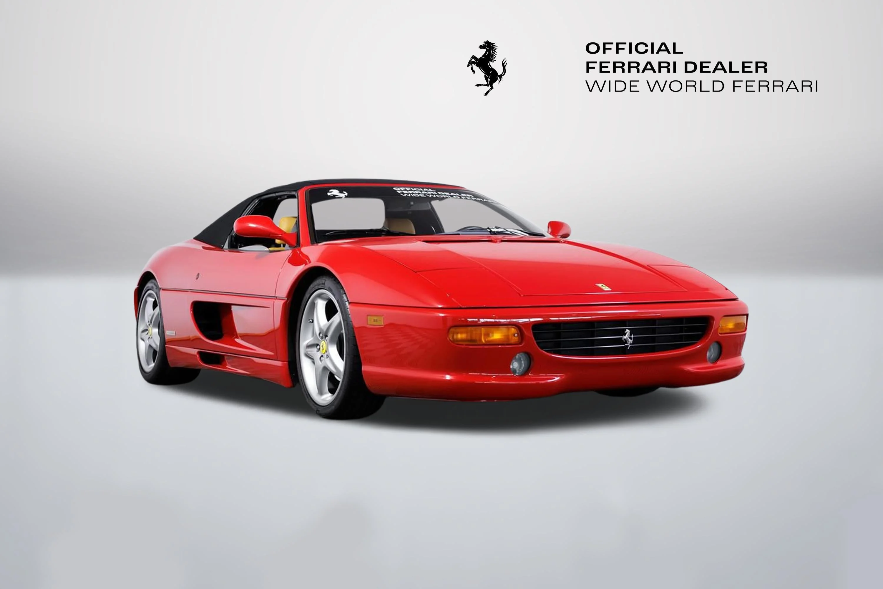Used 1996 Rosso Corsa Ferrari Spider OEM Manual image 5
