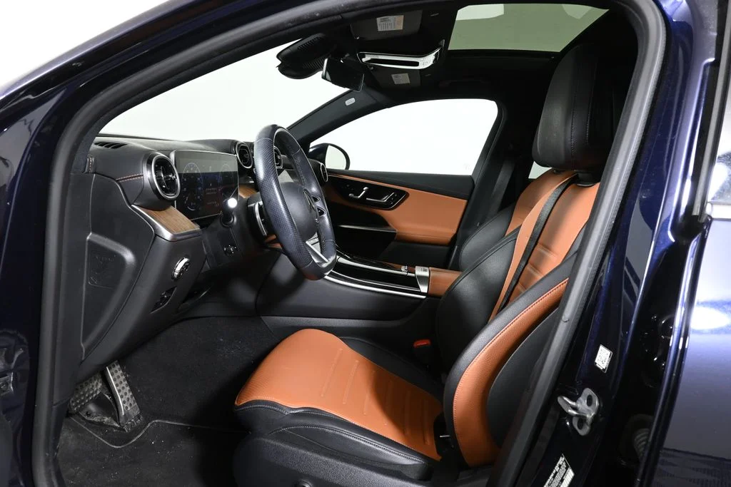 Certified Used 2024 Blue Mercedes-Benz GLC 300 Coupe image 3