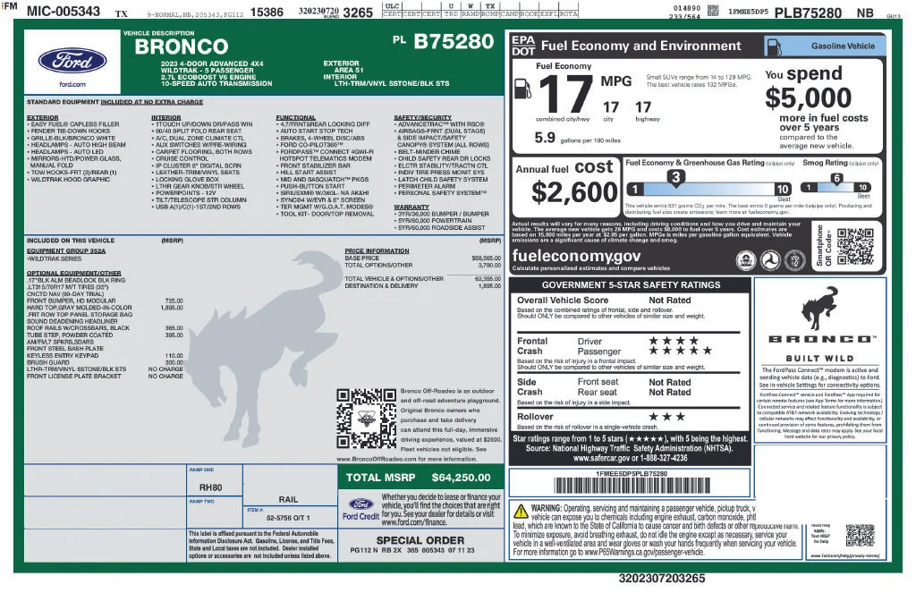 Used 2023 Area 51 Ford Wildtrak image 40