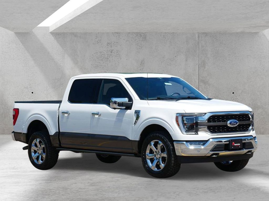 Certified Used 2023 White Ford King Ranch image 1